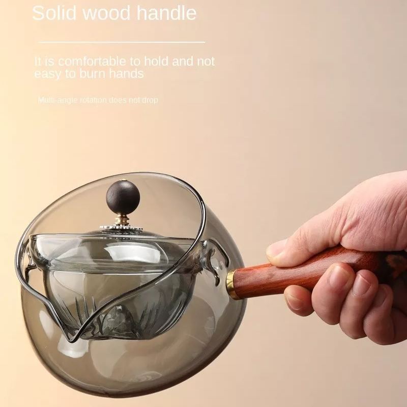 Rotating Glass Tea Pot – TeaPoty